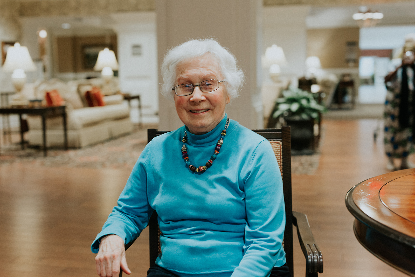 Julia Allen pursued this program to welcome elderly refugees